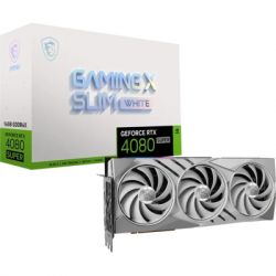 ³ MSI GeForce RTX4080 SUPER 16GB GAMING X SLIM WHITE (RTX 4080 SUPER 16G GAMING X SLIM WHITE) -  7