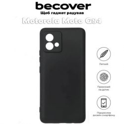     BeCover Motorola Moto G84 Black (710547) -  6