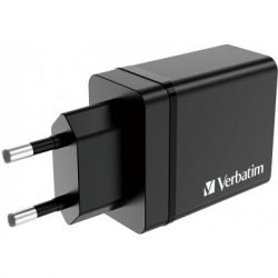   Verbatim USB 30W PD3.0 4-ports black (49700) -  2