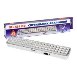  Delux REL-601 (3.7V2Ah) 60 LED 4W (90016961) -  2