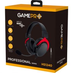  GamePro HS1240 Black/Red (HS1240) -  10