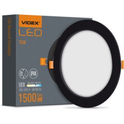  Videx 15W 5000K Black (VL-DLBR-155B) -  3