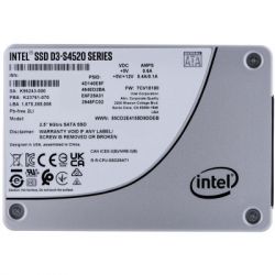  SSD 2.5" 7.68TB D3-S4520 INTEL (SSDSC2KB076TZ01)