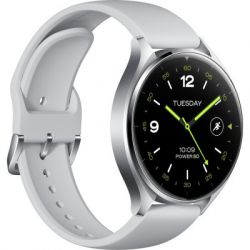 - Xiaomi Watch 2 Sliver Case With Gray TPU Strap (BHR8034GL) (1025027) -  3