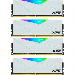  '  ' DDR4 64GB (4x16GB) 3600 MHz XPG Spectrix D50 RGB White ADATA (AX4U360016G18I-QCWH50)