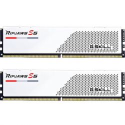     DDR5 32GB (2x16GB) 5600 MHz Ripjaws S5 Matte White G.Skill (F5-5600J3036D16GX2-RS5W)