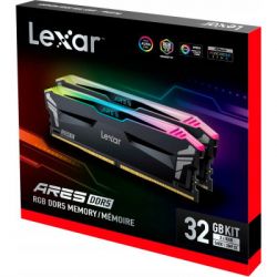  '  ' DDR5 32GB (2x16GB) 6000 MHz Ares RGB Black Lexar (LD5BU016G-R6000GDLA) -  5