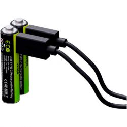  Verico AAA USB Type-C 600mAh 1.5V Li-ion * 2 (LoopEnergy) (1UDBT-A2WEB2-NN) -  2