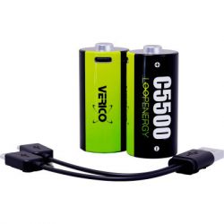  Verico C/R14 USB Type-C 3700mAh 1.5V Li-ion * 2 (LoopEnergy) (1BTOV-A4N0A2-NN) -  2