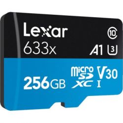  '  ' Lexar 256GB microSDXC class 10 UHS-I 633x (LSDMI256BB633A) -  2