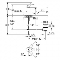  Grohe S-Size Eurocube (2312700E) -  3