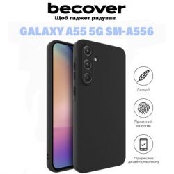     BeCover Samsung Galaxy A55 5G SM-A556 Black (710898) -  5