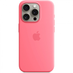     Apple iPhone 15 Pro Silicone Case with MagSafe - Pink,Model A3125 (MWNJ3ZM/A) -  3