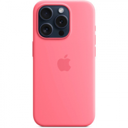     Apple iPhone 15 Pro Silicone Case with MagSafe - Pink,Model A3125 (MWNJ3ZM/A) -  4