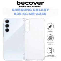     BeCover Anti-Shock Samsung Galaxy A35 5G SM-A356 Clear (710854) -  5