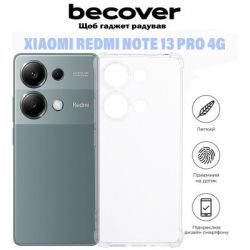     BeCover Anti-Shock Xiaomi Redmi Note 13 Pro 4G Clear (710861) -  6