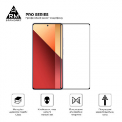   Armorstandart Pro Xiaomi Redmi Note 13 Pro 4G Black (ARM73387) -  2