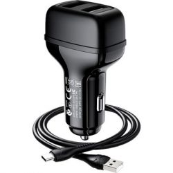   HOCO Z36 charger set(Type-C) 2xUSB Black (6931474727770) -  5