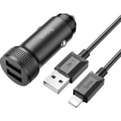   HOCO Z49 Level USB-A + USB-A Black (6931474795625)