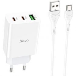   HOCO C99A charger set (Type-C) White (6931474767585) -  1