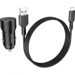   BOROFONE BZ19A charger set (Micro) USB-A Black (BZ19AMB)