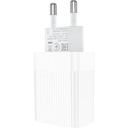   BOROFONE BA47A Mighty speed single port QC3.0 3A + Type-C cable White (BA47AW) -  7