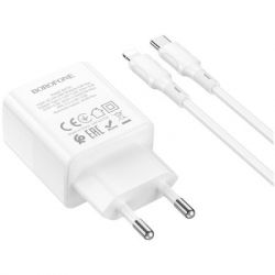   BOROFONE BA77A charger set (C to iP) White (6941991101281) -  3