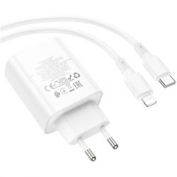   BOROFONE BA79A charger set (C to iP) White (BA79ALW) -  4