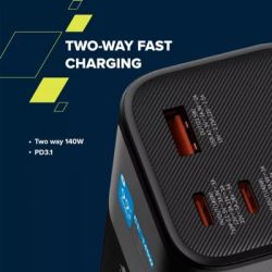   Canyon PB-2010 27000mAh PD/3.1/140Wh, in/out2xUSB-C PD/140W, outUSB-A/22.5W (CNE-CPB2010DG) -  12