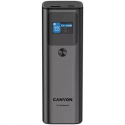   Canyon PB-2010 27000mAh PD/3.1/140Wh, in/out2xUSB-C PD/140W, outUSB-A/22.5W (CNE-CPB2010DG)