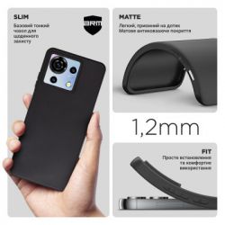     Armorstandart Matte Slim Fit ZTE Blade V50 Vita Black (ARM70699) -  3