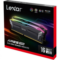  '  ' DDR4 16GB (2x8GB) 3600 MHz Ares RGB Black Lexar (LD4BU008G-R3600GDLA) -  5