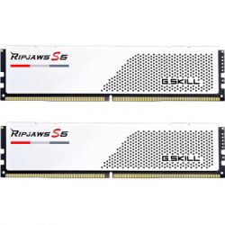  '  ' DDR5 32GB (2x16GB) 5600 MHz Ripjaws S5 White G.Skill (F5-5600J4040C16GX2-RS5W)