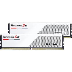     DDR5 64GB (2x32GB) 5600 MHz Ripjaws S5 White G.Skill (F5-5600J3636D32GX2-RS5W) -  3