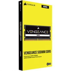     SoDIMM DDR5 16GB (2x8GB) 4800 MHz Vengeance Corsair (CMSX16GX5M2A4800C40) -  4