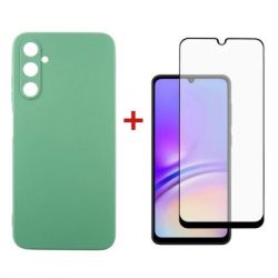     Dengos Kit for Samsung Galaxy A05s (A057) case + glass (Mint) (DG-KM-10)