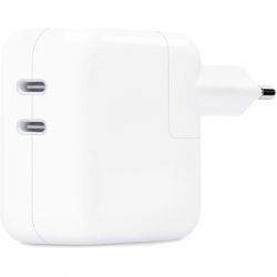   Apple 35W Dual USB-C Power Adapter Model A2676 (MW2K3ZM/A) -  1