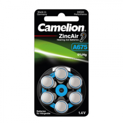  675 / PR44 Zinc-Air * 6 Camelion (A675-BP6)