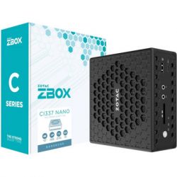 ' Zotac CI337 nano / Intel N100, M.2 PCIe 3.0 x1/SATA SSD  (2242), 2.5" SATA (ZBOX-CI337NANO-BE) -  7