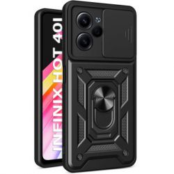     BeCover Military Infinix Hot 40i (X6528B) Black (710673)