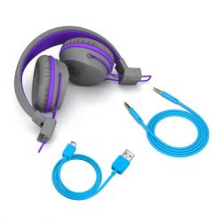  Jlab JBuddies Studio Wireless Graphite/Purple (IEUHBSTUDIORGRYPRPL4) -  4