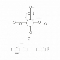  Videx VL-SPF22B-W -  3