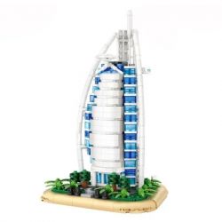  LOZ mini Burj AI Arab (1029)