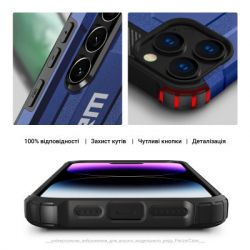     Armorstandart Panzer Xiaomi Redmi 13C 4G / Poco C65 Dark Blue (ARM73716) -  5