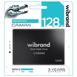  SSD 2.5" 128GB Caiman Wibrand (WI2.5SSD/CA128GBST) -  2