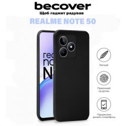     BeCover Realme Note 50 Black (711181) -  5