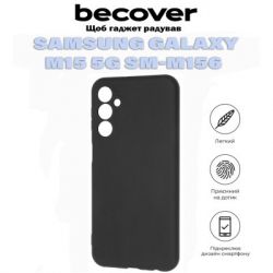     BeCover Samsung Galaxy M15 5G SM-M156 Black (711045) -  5