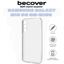     BeCover Samsung Galaxy M15 5G SM-M156 Transparancy (711046) -  6