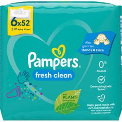    Pampers Fresh Clean 6   52  (8001841078175) -  2