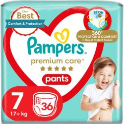 ϳ Pampers Premium Care Pants  7 (17+ ) 36  (8700216339001) -  2